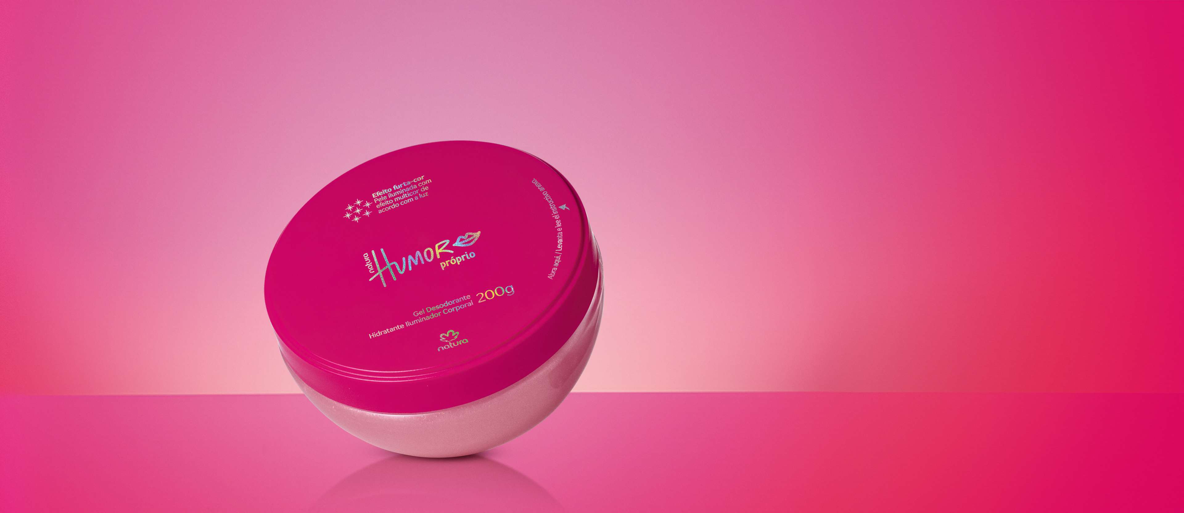 Desodorante Hidratante Corporal Gel Iluminador Humor Proprio