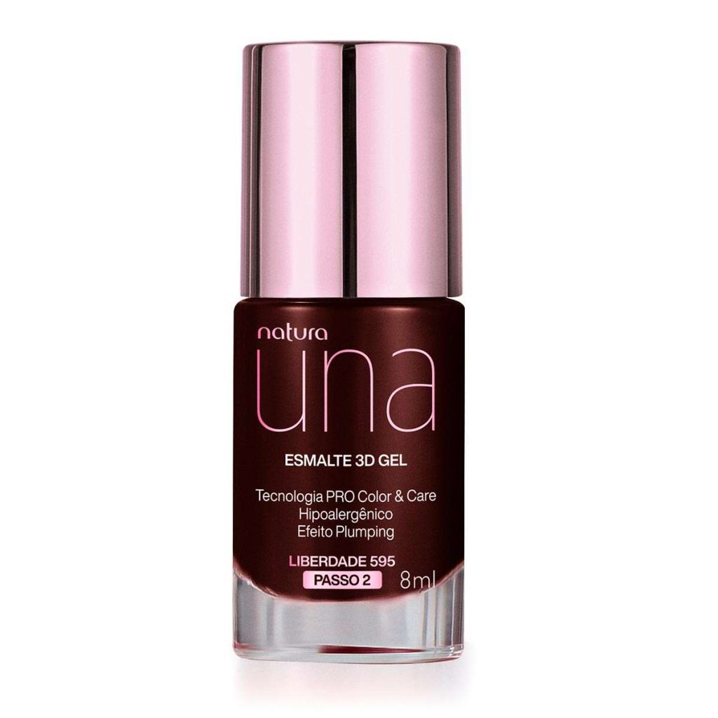 Esmalte 3D Gel Una – Liberdade 595