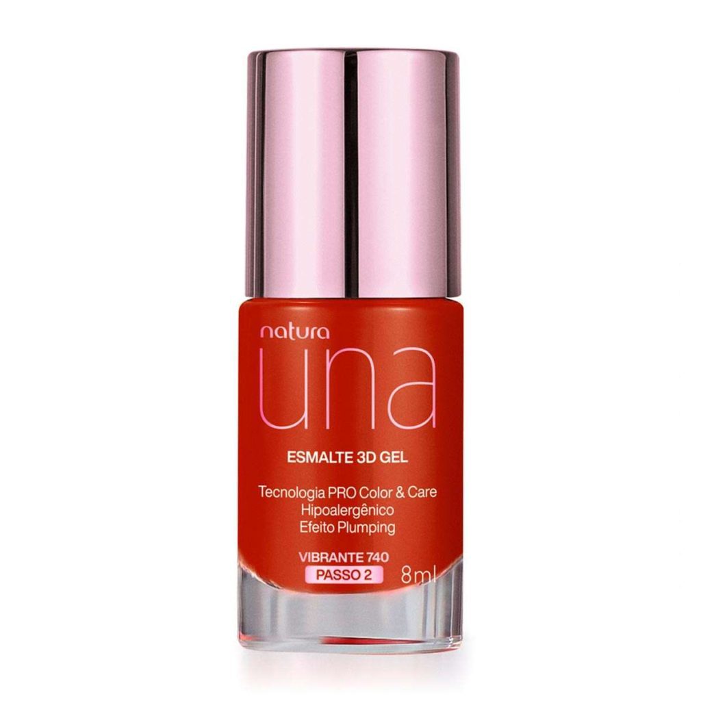 Esmalte 3D Gel Una – Vibrante 740