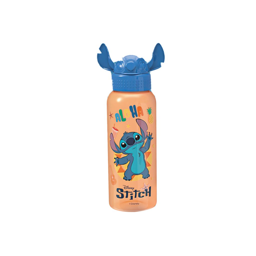 Garrafa com tampa 3D Aloha Stitch