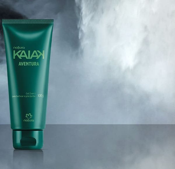 Gel 2 em 1 para barbear e pós barba Kaiak Aventura