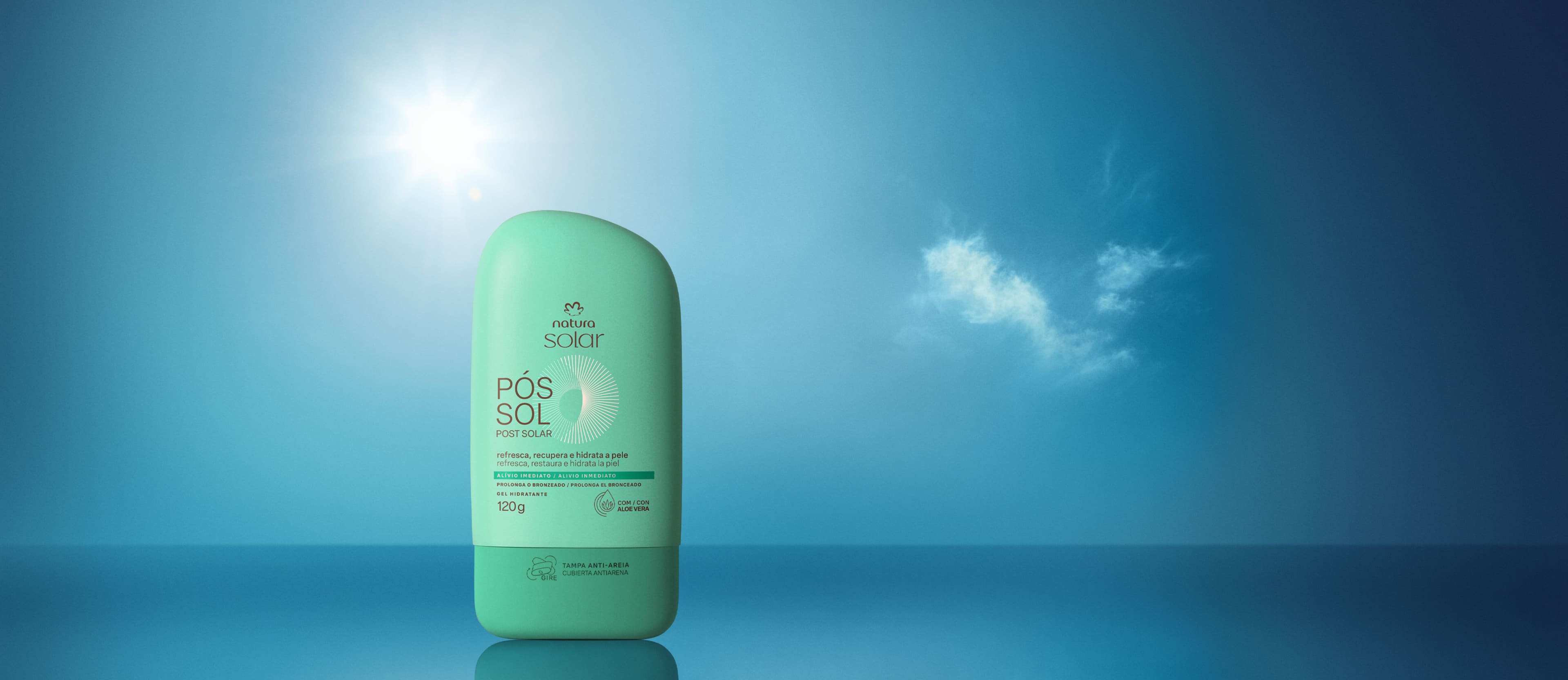 Gel Hidratante Pos sol Natura Solar