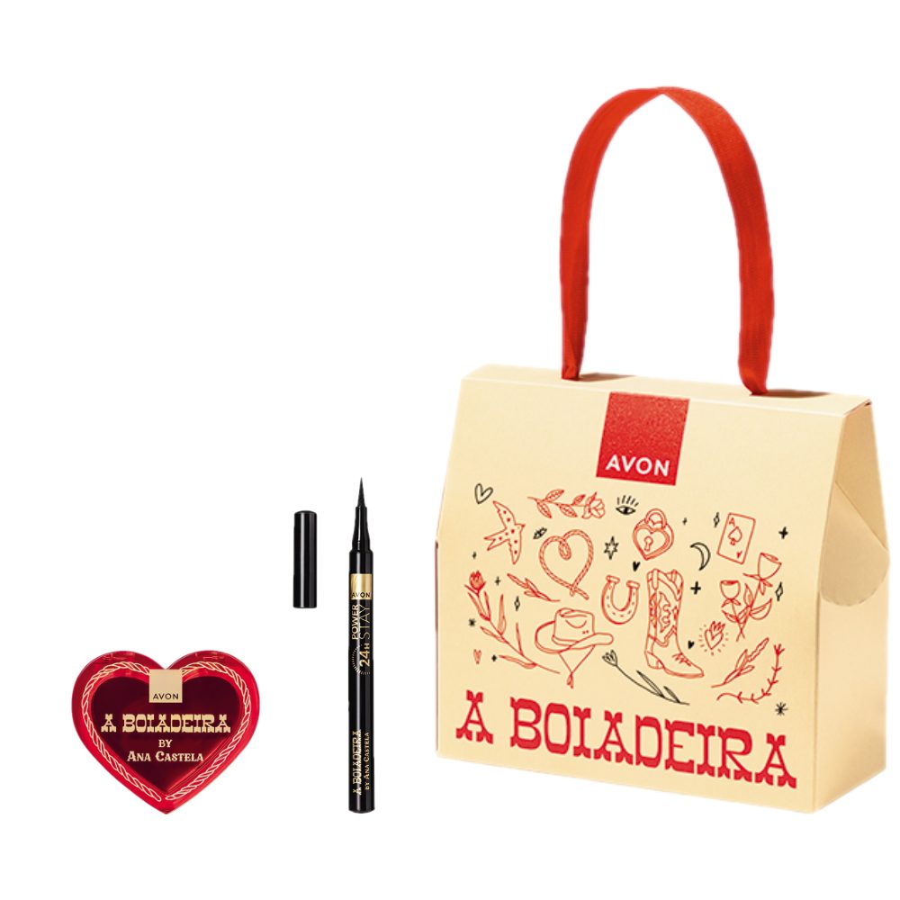 Kit Ana Castela Caneta Delineadora e Blush Fácil