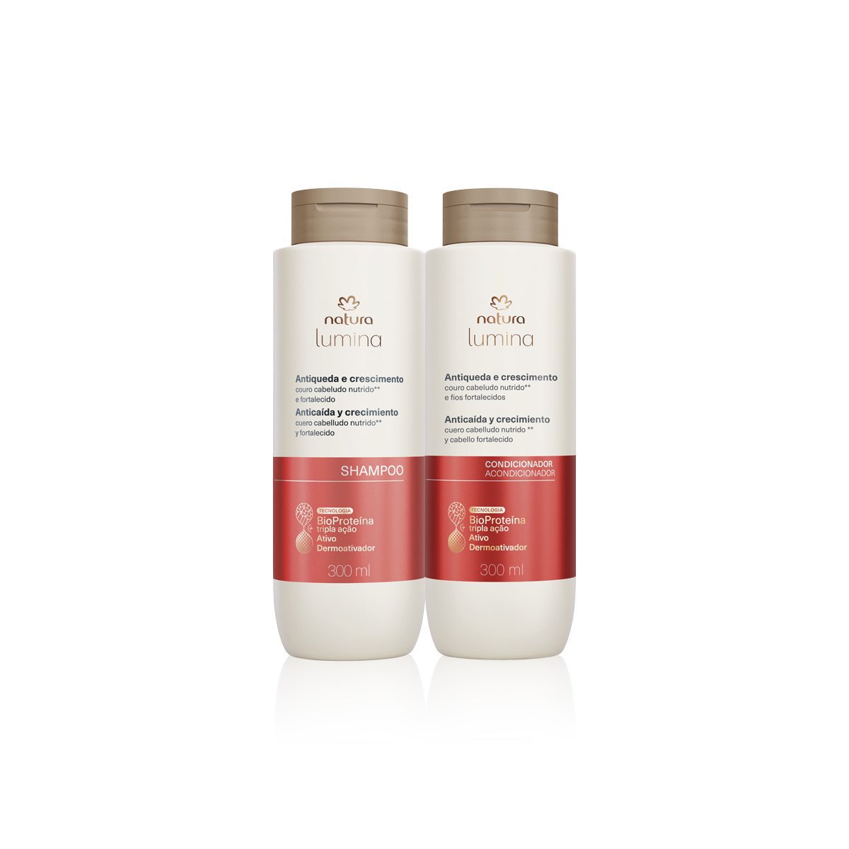 Kit Antiqueda e Crescimento Lumina com Shampoo e Condicionador 1 Kit Antiqueda e Crescimento Lumina com Shampoo e Condicionador