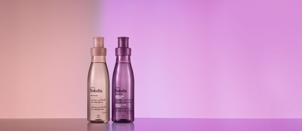 Kit Body Splash Tododia Noz Pecã e Cacau e Romã e Flor de Amora (2 produtos)