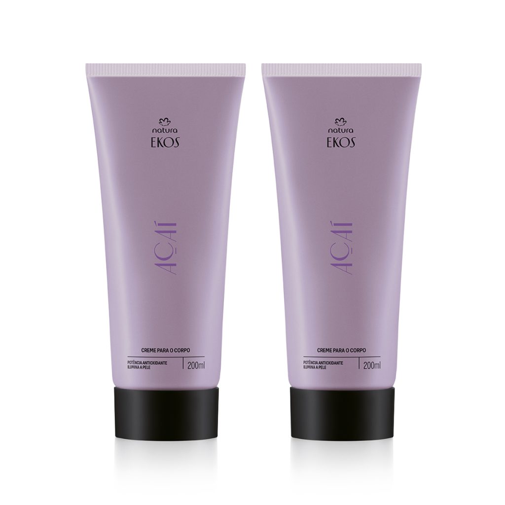 Kit Creme Desodorante Hidratante para o Corpo Ekos Açaí (2 unidades)