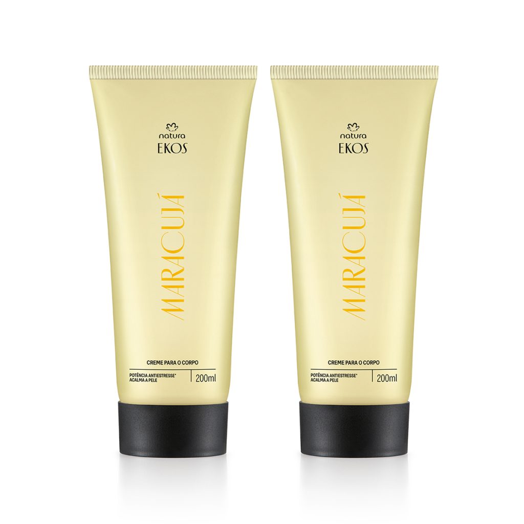 Kit Creme Desodorante Hidratante para o Corpo Ekos Maracujá (2 unidades)