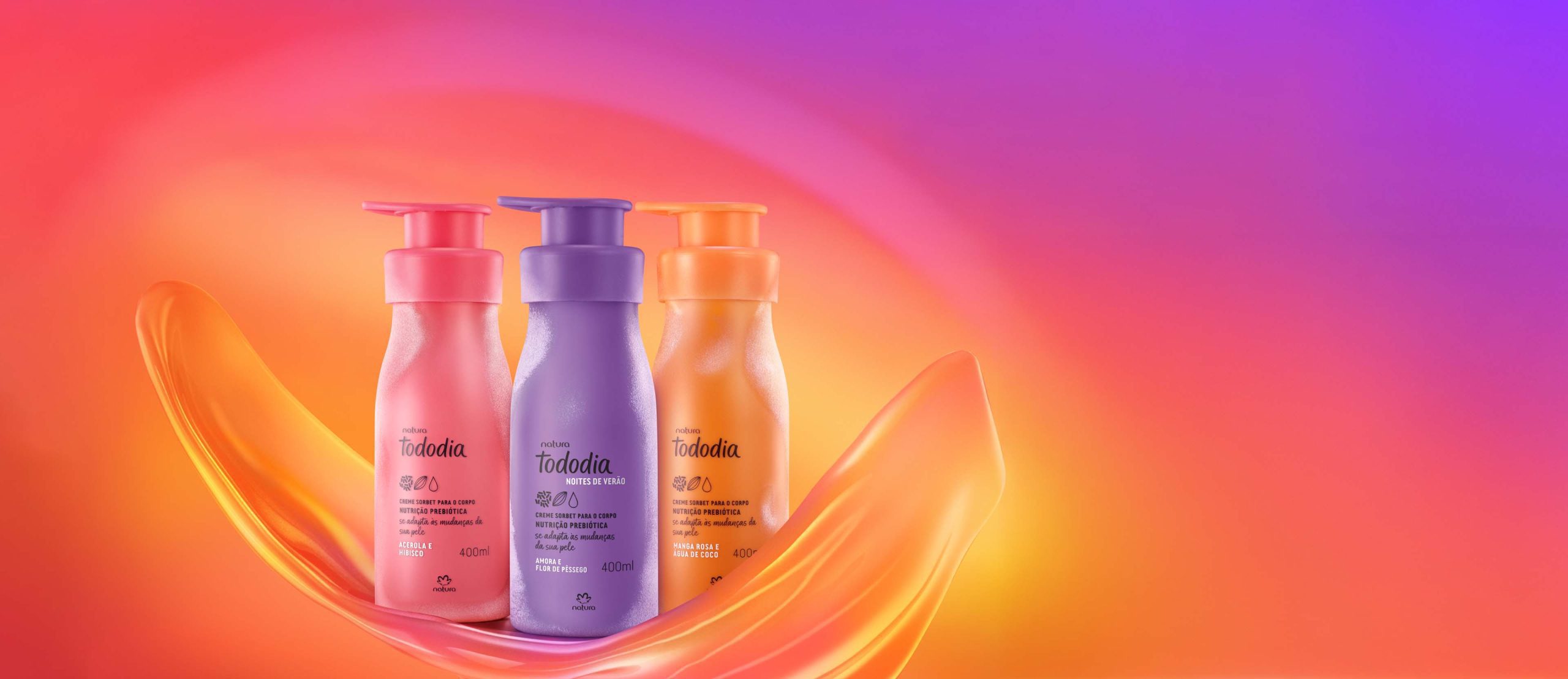 Kit Cremes Nutritivos para o Corpo Tododia 3 produtos scaled