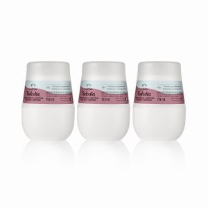 Kit Desodorante Antitranspirante Roll-on Amora Vermelha e Jabuticaba (3 unidades)
