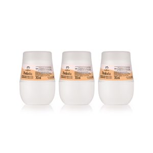 Kit Desodorante Antitranspirante Roll-on Tododia Manga Rosa e Água de Coco (3 unidades)