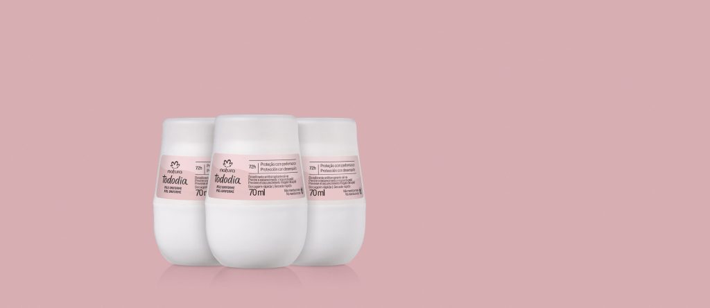 Kit Desodorante Antitranspirante Roll-on Tododia Pele Uniforme (3 unidades)