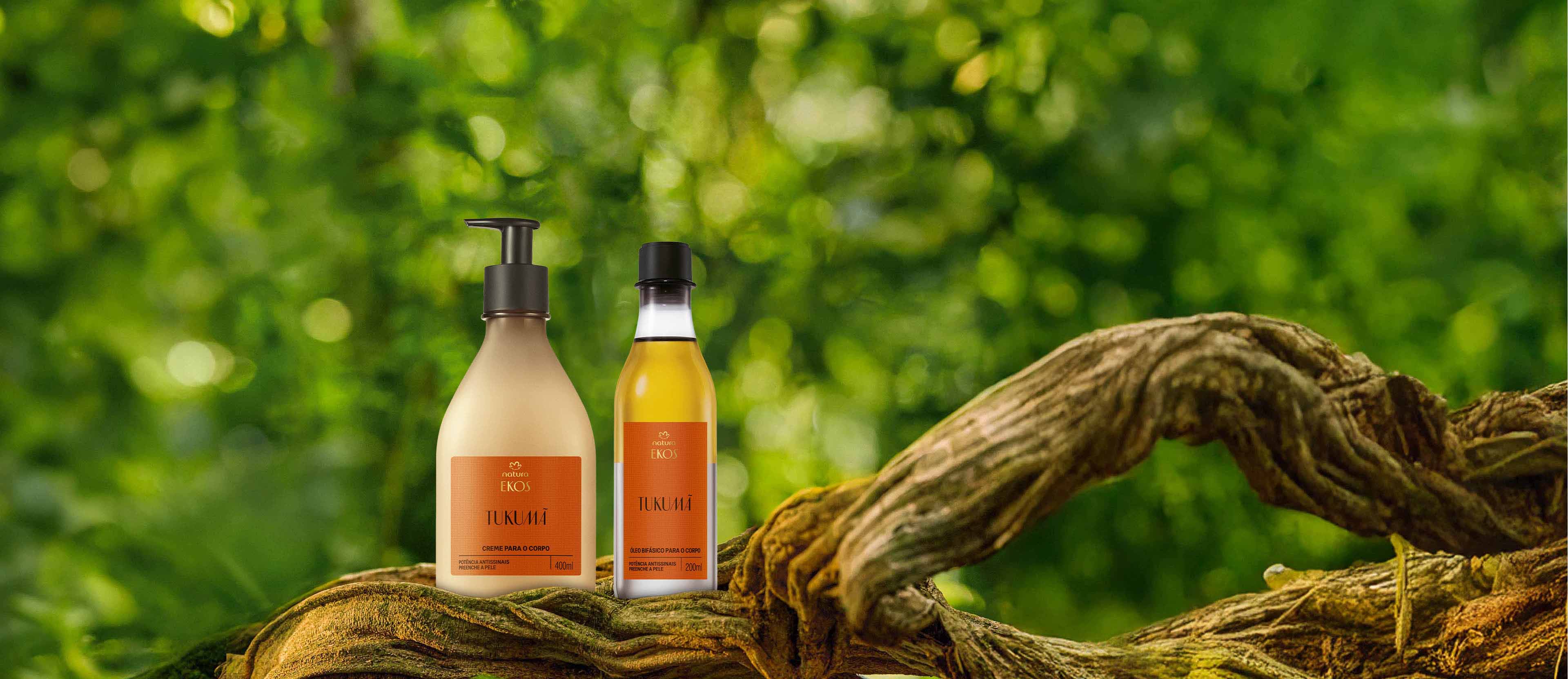 Kit Ekos Tukuma Creme para o Corpo e Oleo Bifasico