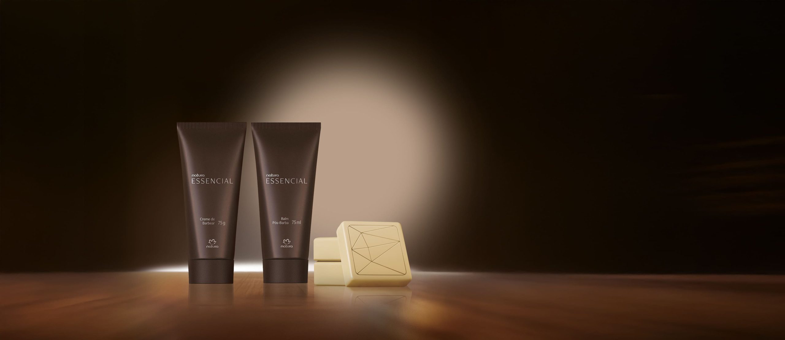 Kit Essencial Masculino Barba 3 produtos scaled