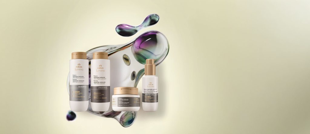 Kit Lumina Força e Reparação Molecular (4 produtos)