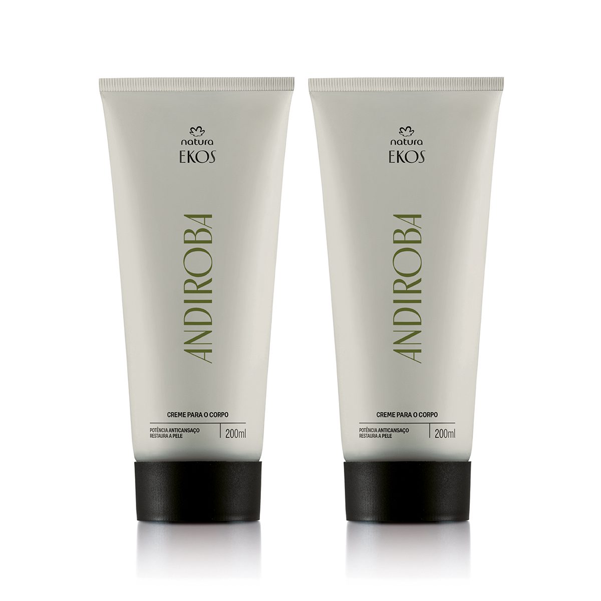Kit Polpa Desodorante Hidratante para o Corpo Ekos Andiroba 2