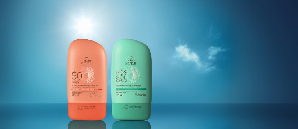 Kit Protetor Solar Corporal FPS 50 e Gel Hidratante Pós-sol Natura Solar
