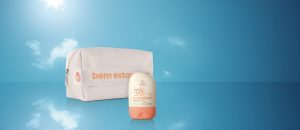 Loja 64 Kit Protetor Solar Facial Pele Normal a Seca FPS 70 e Nécessaire Natura Solar