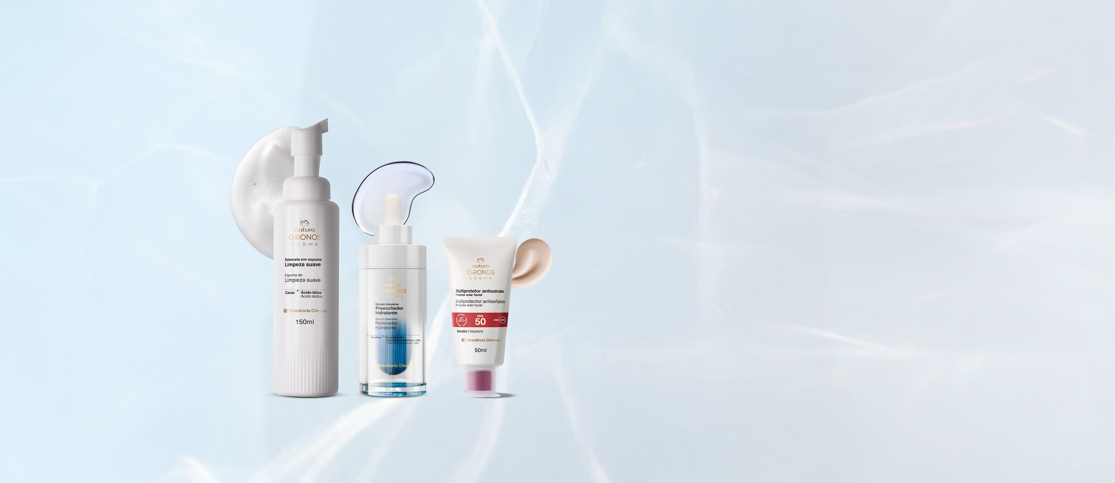 Kit Rotina Hidratação Chronos Derma em destaque