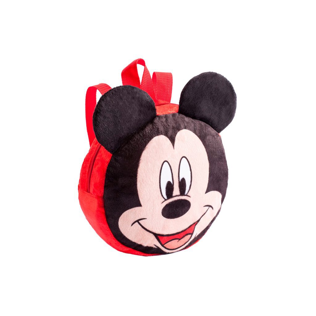 Mochila 3D Toque de Pelúcia Mickey