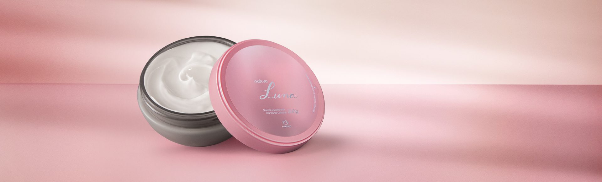 Mousse Desodorante Hidratante Corporal Perfumado Luna