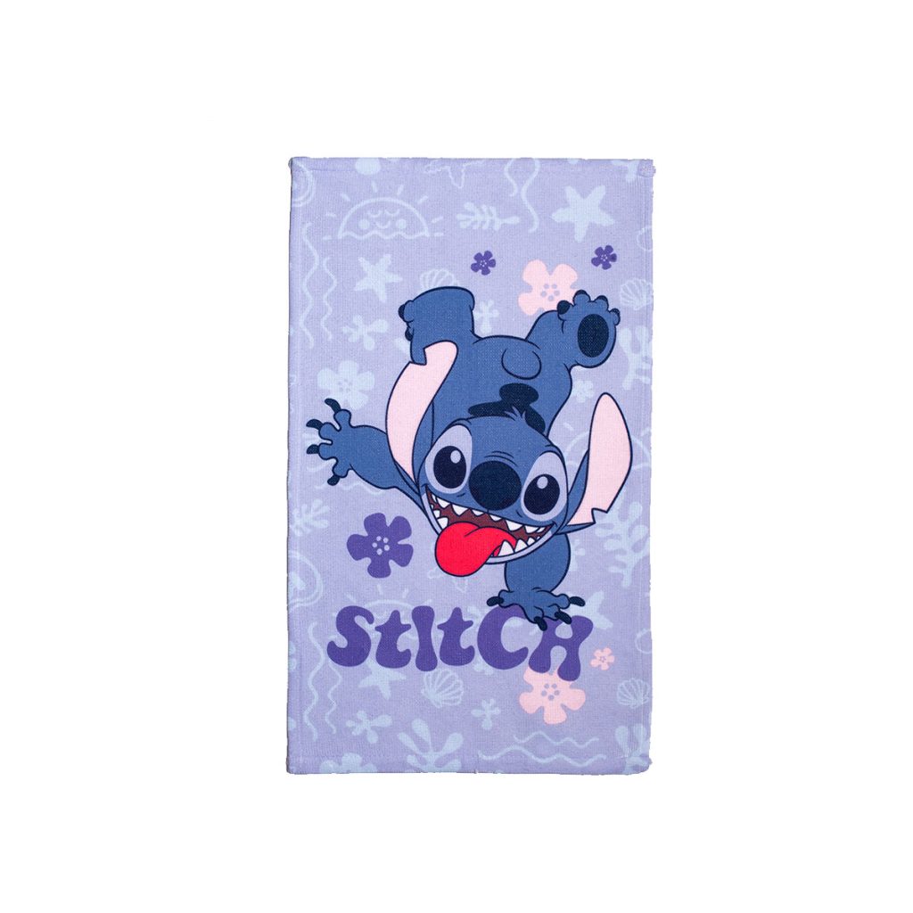 Pano de Copa Stitch Azul Claro