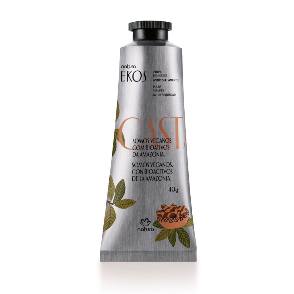 Polpa Hidratante para os Pés Ekos Castanha 40 g
