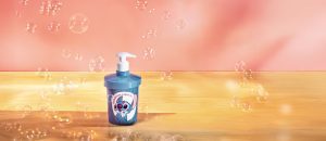 Porta Sabonete Líquido Stitch [AVNBRA-204779]