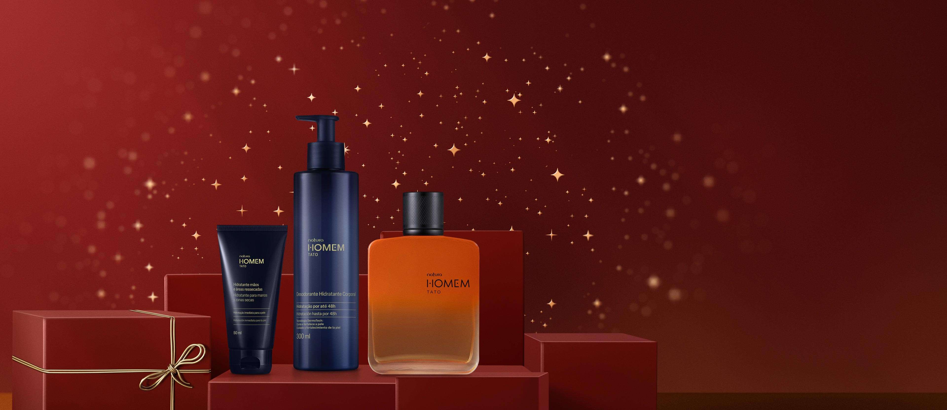 Presente Natura Homem Tato kit completo