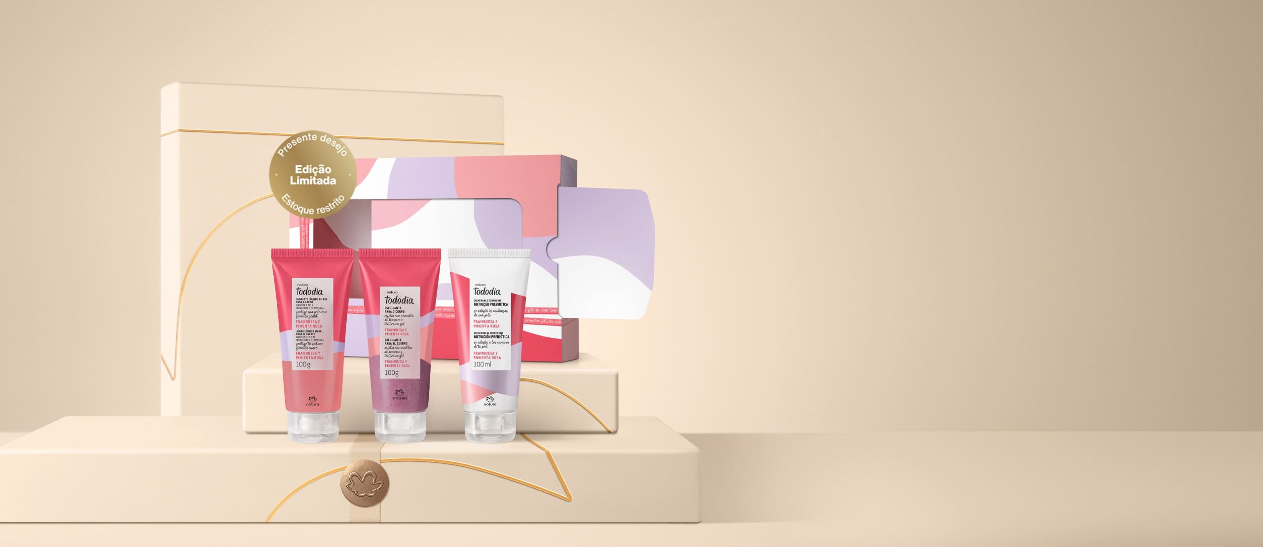 Presente Natura Tododia Trio Framboesa e Pimenta Rosa 3 produtos scaled