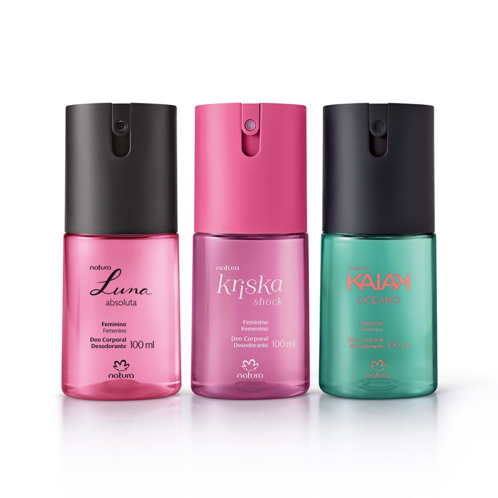 Presente Natura Trio de Desodorantes Feminino (3 unidades)