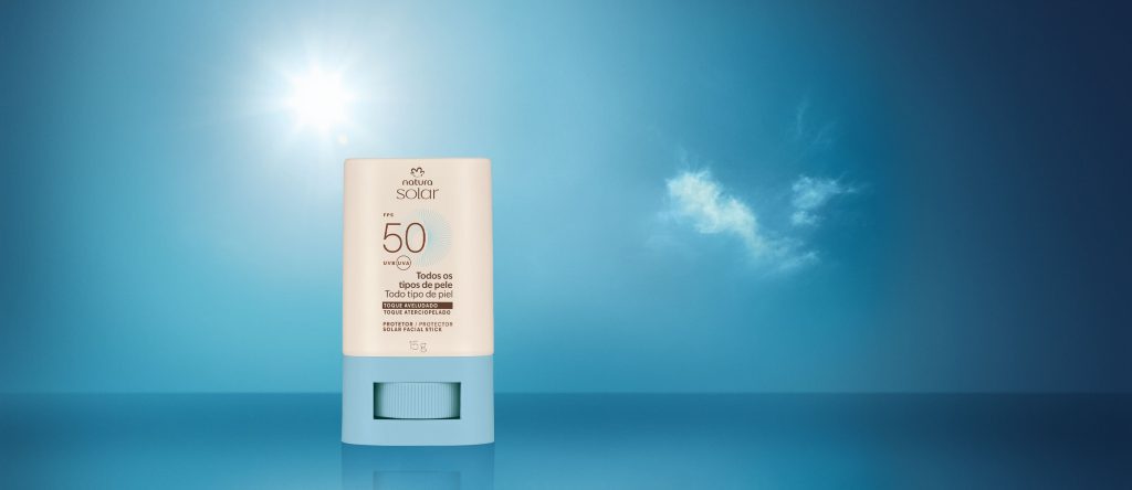 Protetor Solar Facial Stick FPS 50 Natura Solar