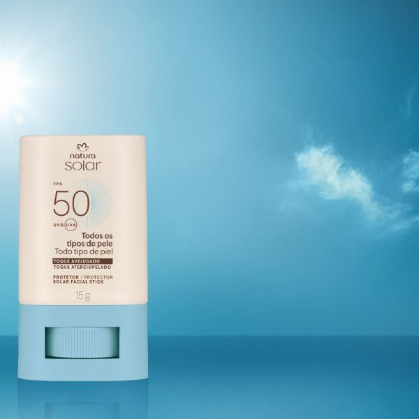 Protetor Solar Facial Stick FPS 50 Natura Solar [NATBRA-178858]