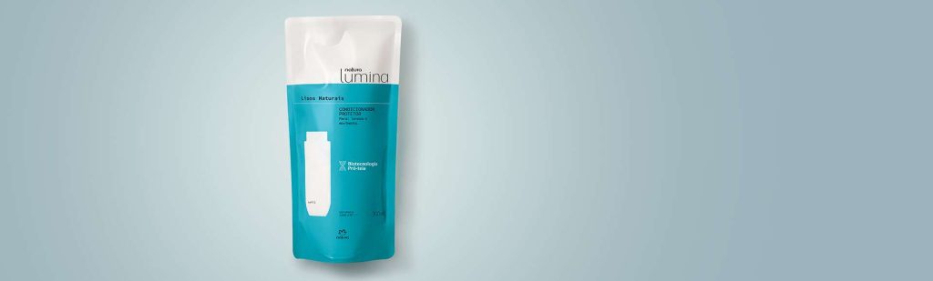 Refil Condicionador Protetor Para Cabelo Liso Lumina