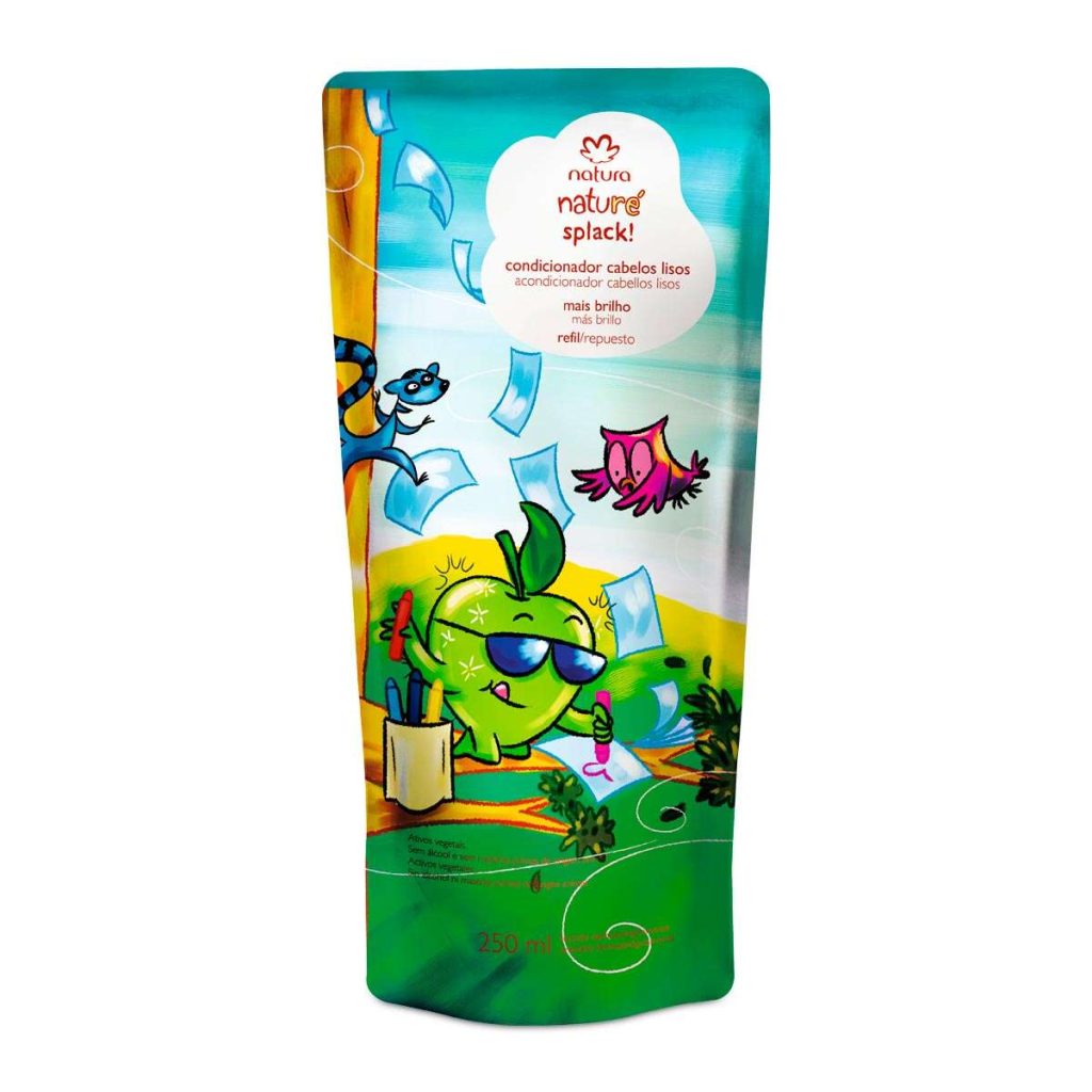 Refil Condicionador Splack! Cabelos Lisos Natura Naturé