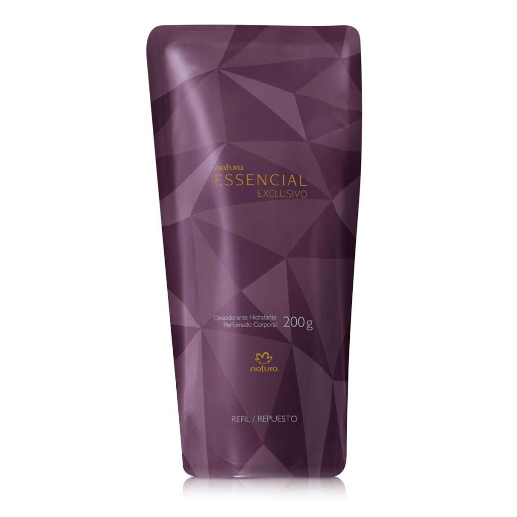 Refil Desodorante Hidratante Corporal Perfumado Essencial Exclusivo