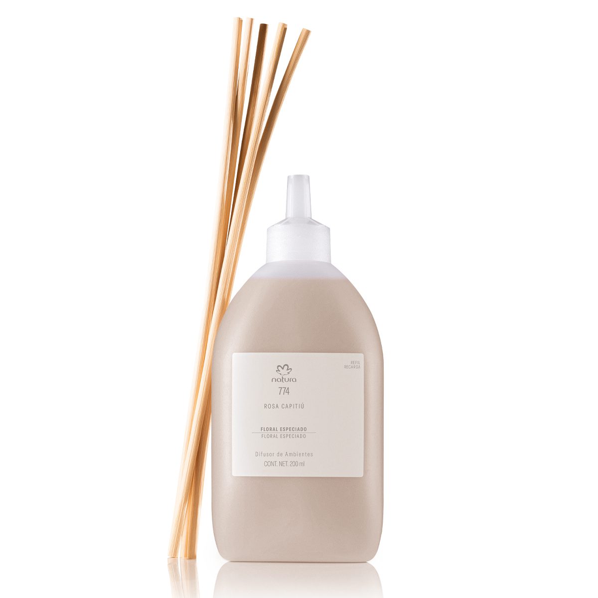 Refil Difusor Natura 774 Rosa Capitiú 200 ml 2 Refil Difusor Natura 774 Rosa Capitiu 200 ml