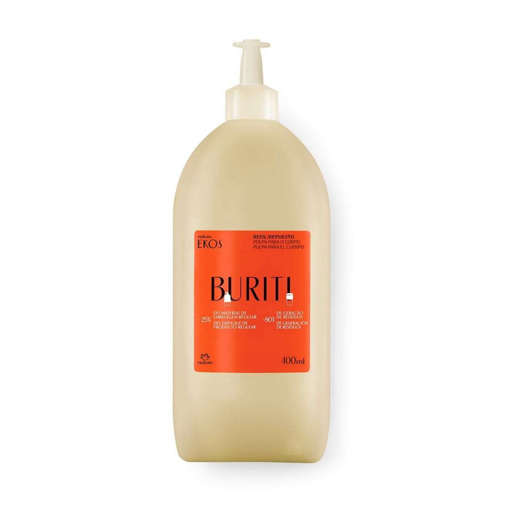 Refil Polpa Desodorante Hidratante Corporal Ekos Buriti
