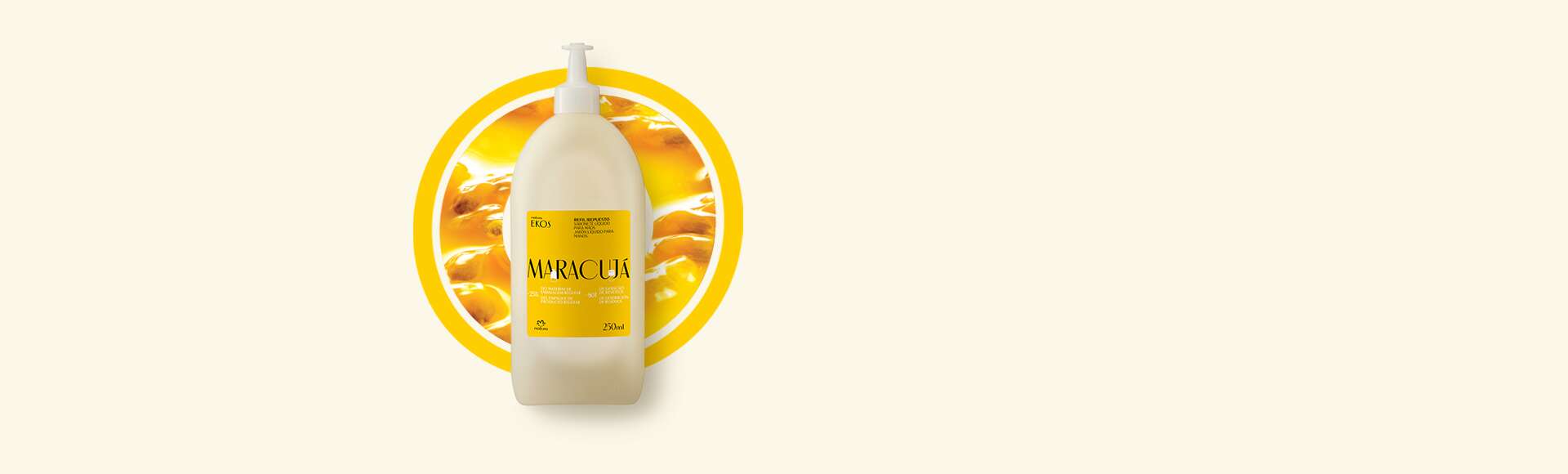 Refil Sabonete Liquido Para Maos Maracuja Ekos
