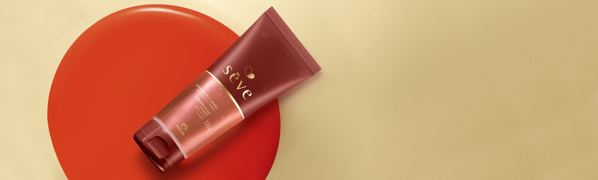 Sabonete Liquido Corporal Seve Amendoas e Canela 100 ml