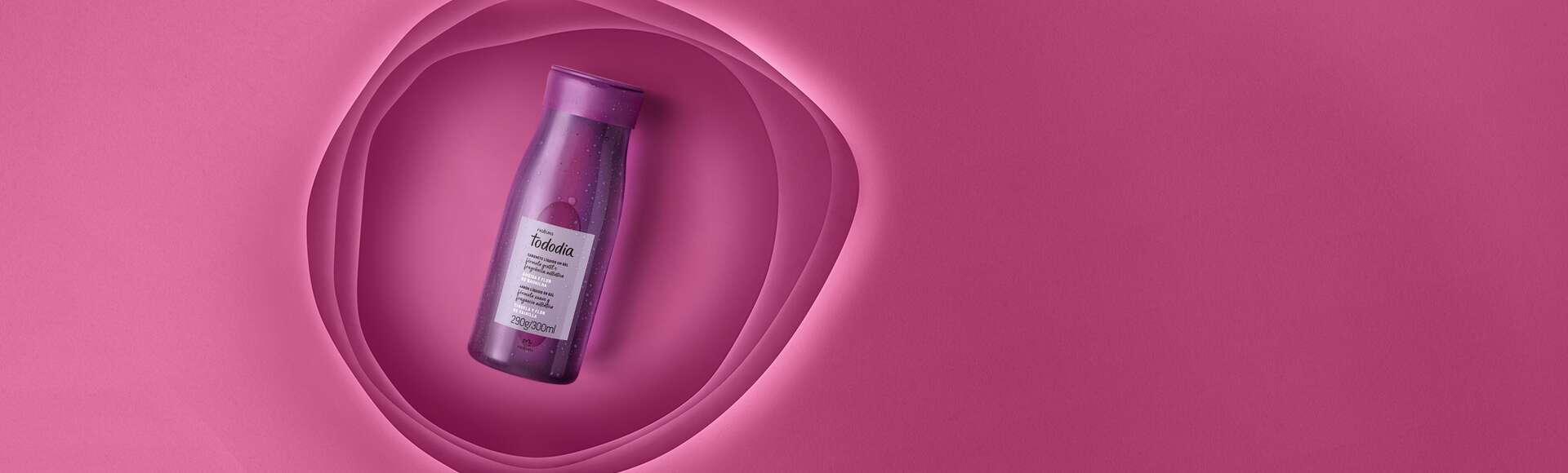 Sabonete Liquido em Gel Tododia Ameixa e Flor de Baunilha