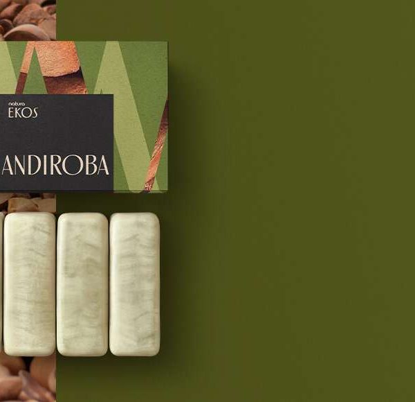 Sabonete em Barra Puro Vegetal Cremoso Ekos Andiroba [NATBRA-124396]