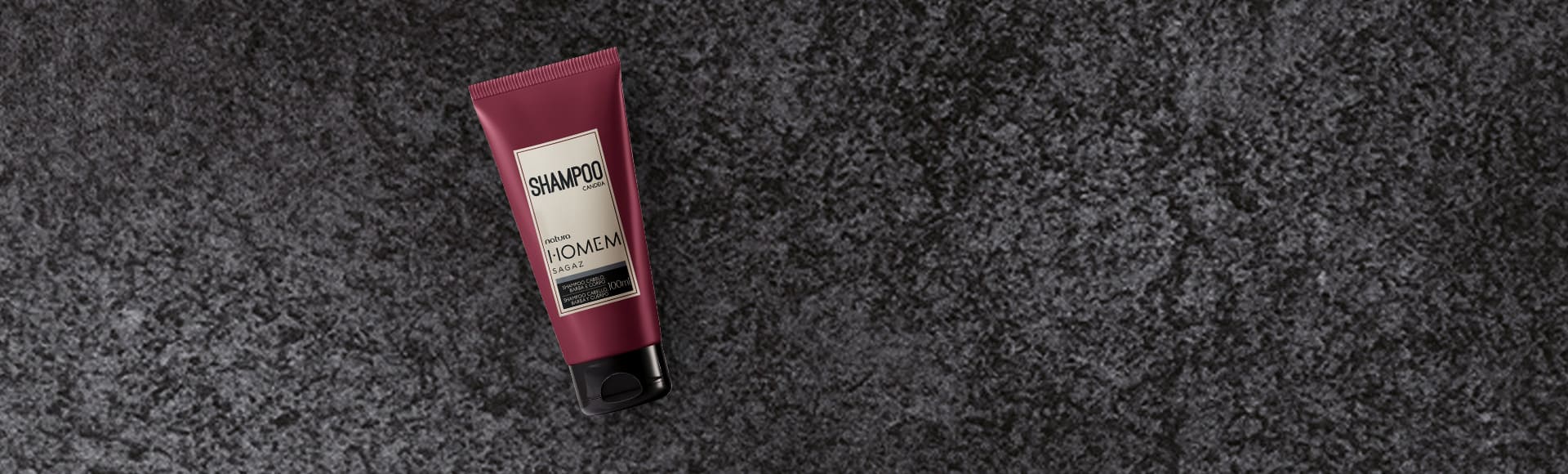 Shampoo 3 em 1 Cabelo Barba e Corpo Natura Homem