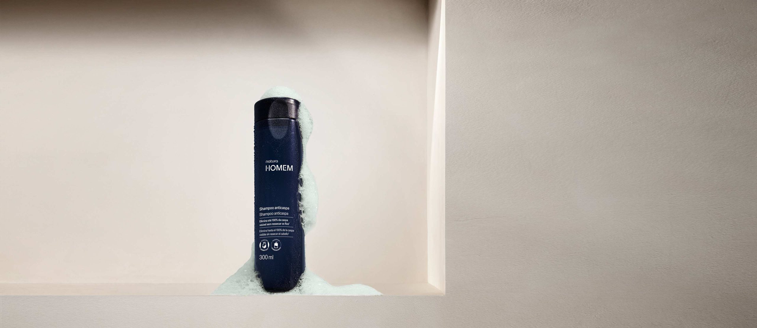 Shampoo Anticaspa Natura Homem scaled