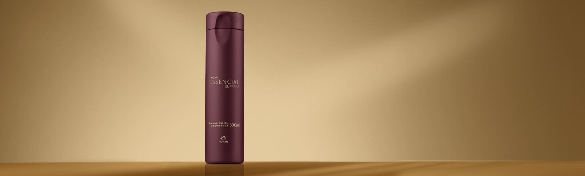 Shampoo Cabelo Corpo e Barba Essencial Supreme 300 ml