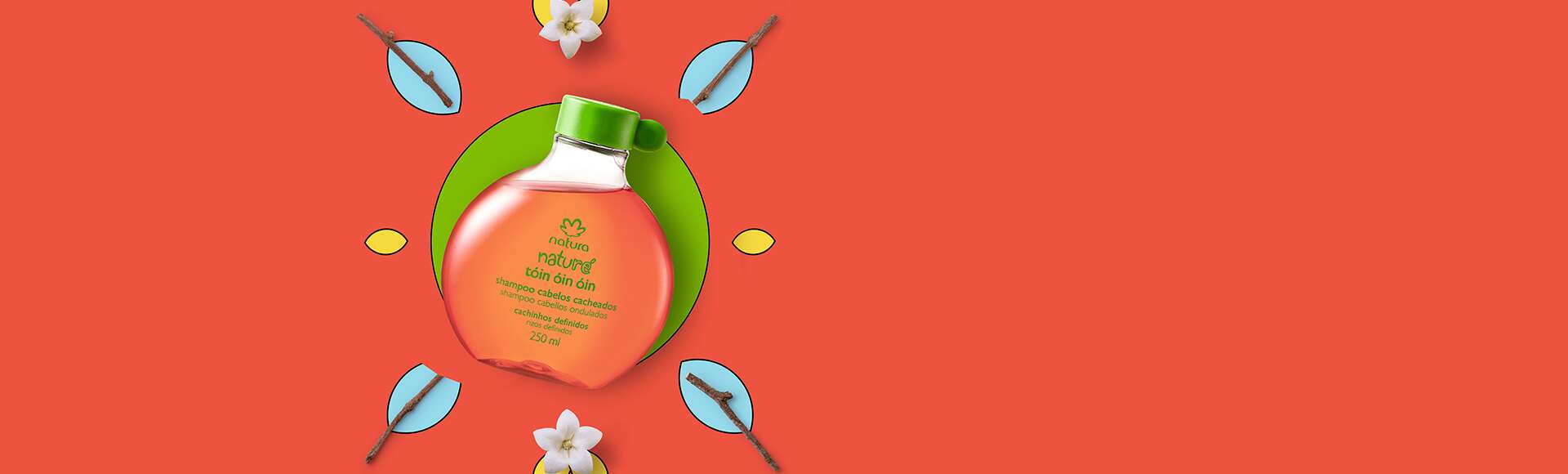 Shampoo Cabelos Cacheados Toin Oin Oin Natura Nature