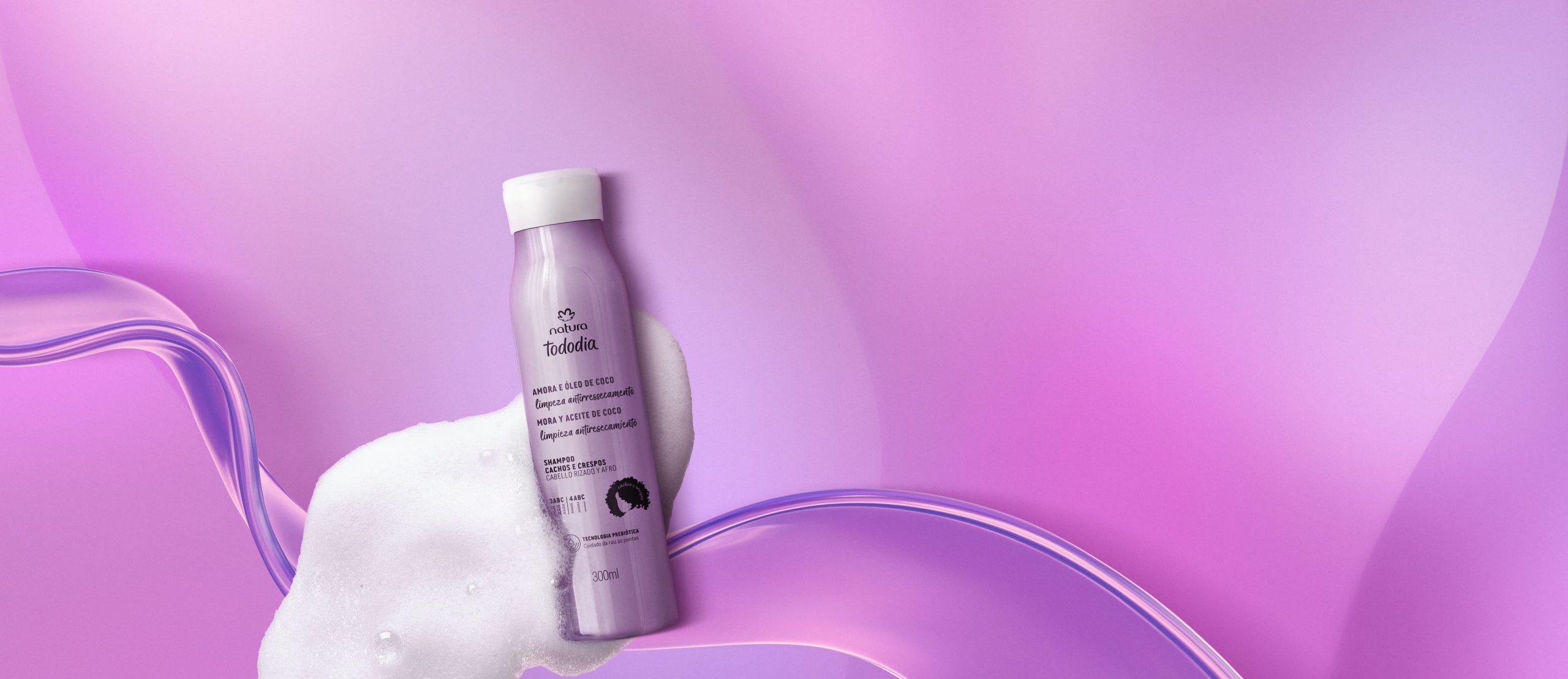 Shampoo Cachos e Crespos Tododia Amora e Oleo de Coco scaled