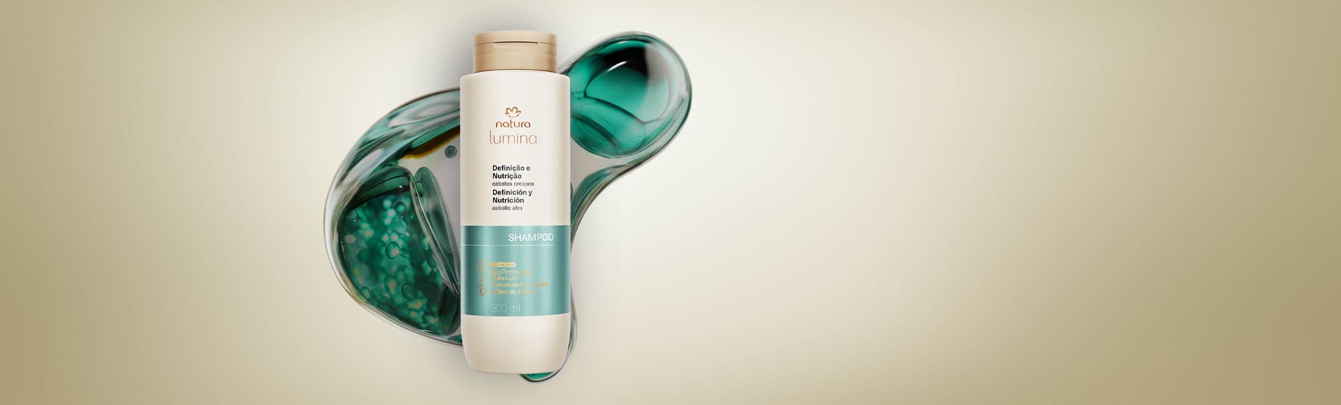 Shampoo Hidratante para Definicao e Nutricao de Cabelos Crespos