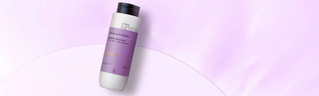 Shampoo Matizador para Cabelos Loiros e Grisalhos Lumina