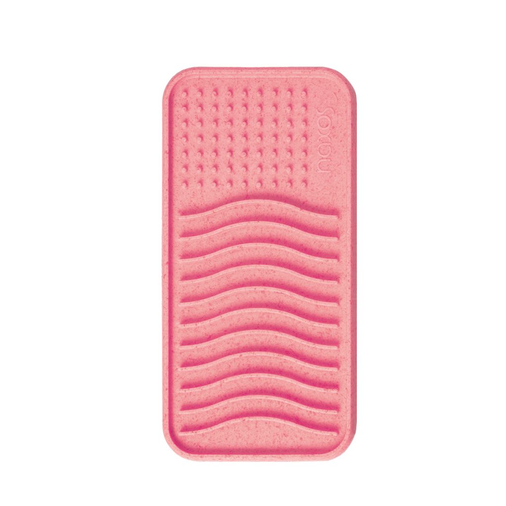 Silicone Para Limpar Pincéis Rosa