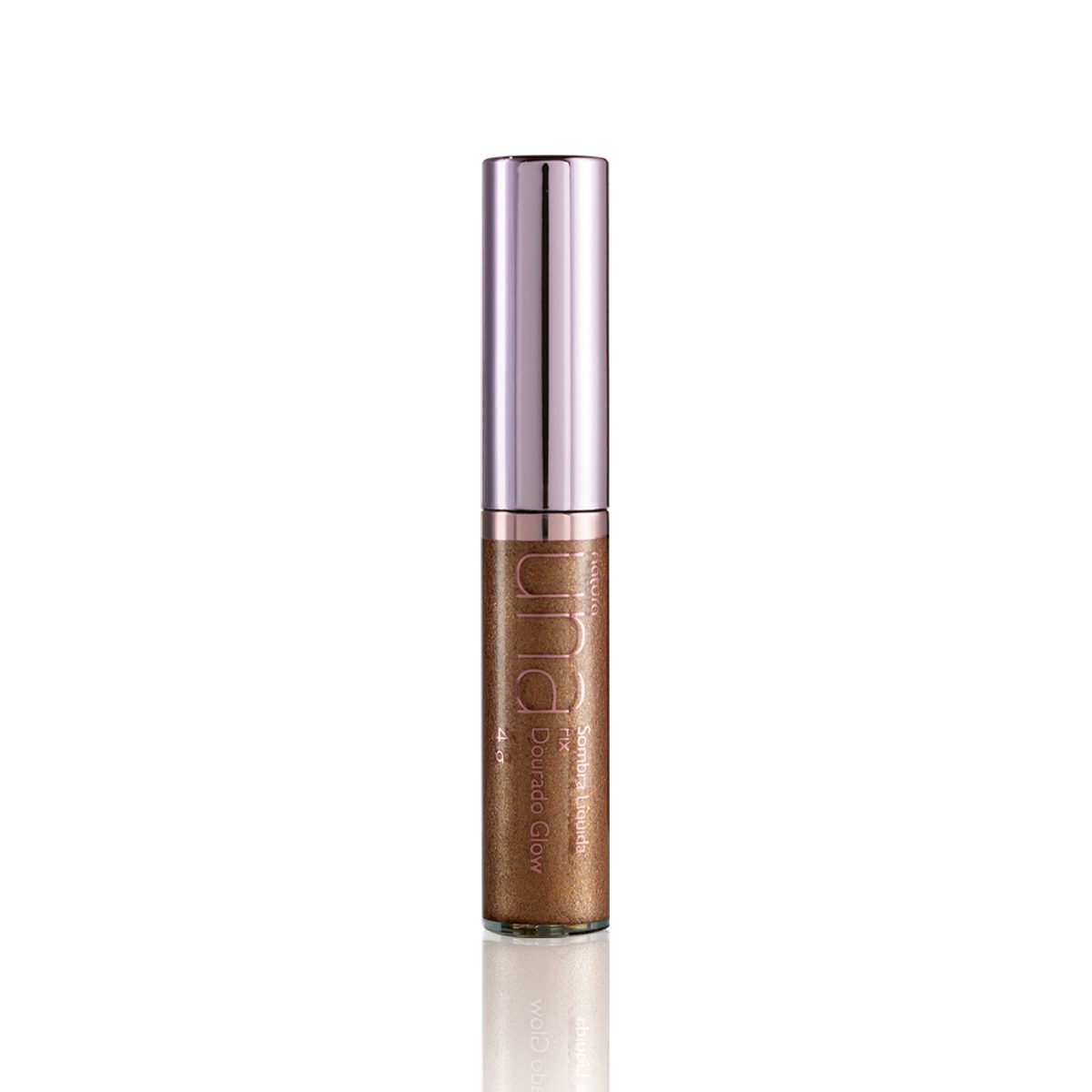 Sombra Líquida Fix Una - Dourado Glow 2 Sombra Liquida Fix Una Dourado Glow
